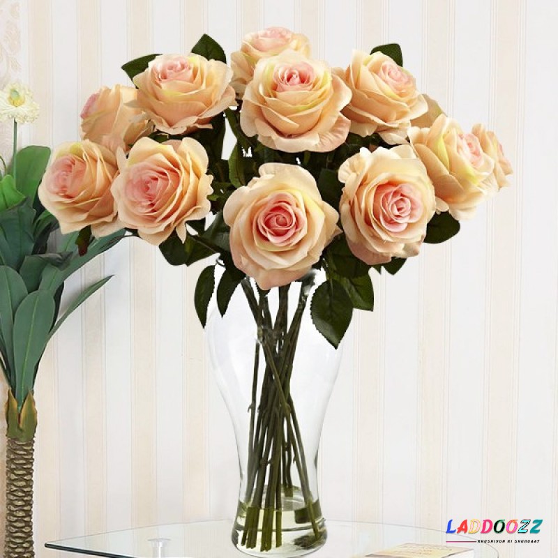 40 Red Roses Flower Basket